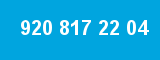 920 817 22 04